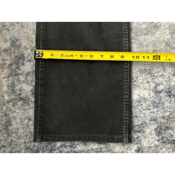 Levis 559 Corduroy Pants Mens 36x32 Gray Relaxed Fit Straight‎ Leg Preppy Casual - Picture 16 of 16